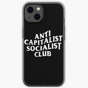 Anti Capitalist Socialist Club - The Peach Fuzz iPhone Case